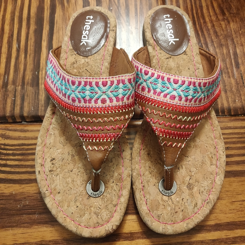 The Sak Cork Flip Flop